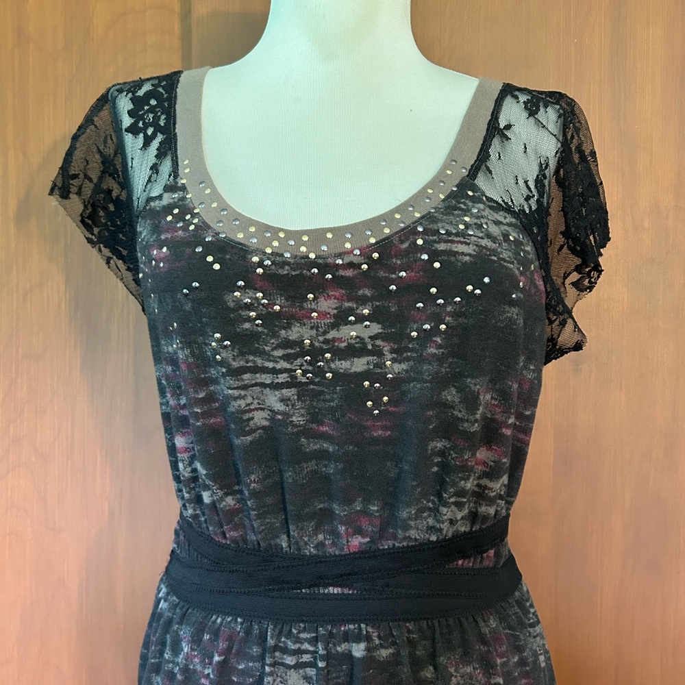 Free People embellished dress with lace - Picture 6 of 6